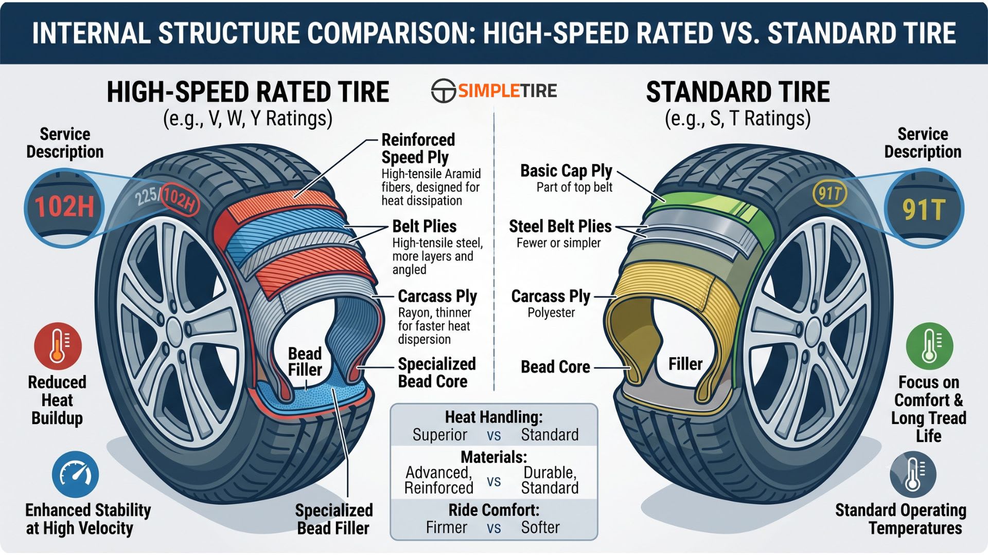 Relationship to Tire Construction