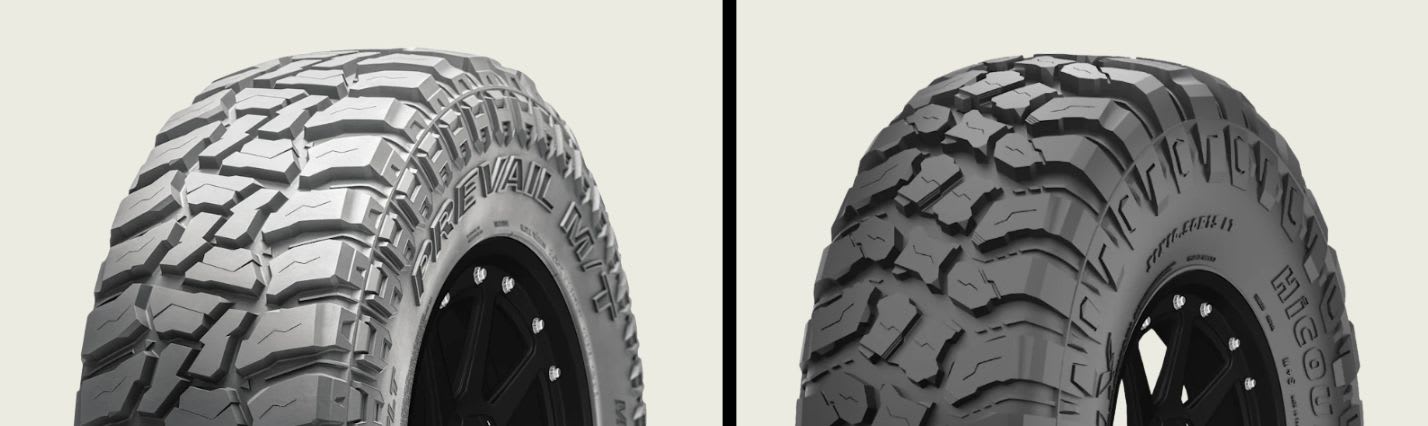 Celimo Prevail M/T vs Prinx HiCountry HM1 tires side-by-side