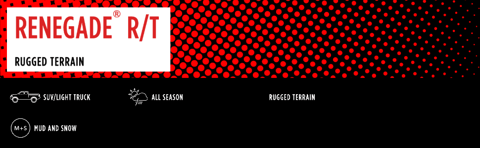 Radar Renegade R/T tires footer