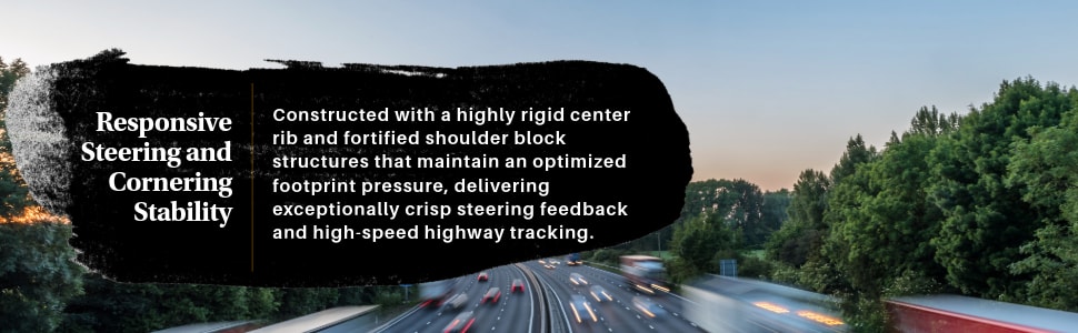 Kumho Crugen HP71 tires Responsive steering and cornering stability
