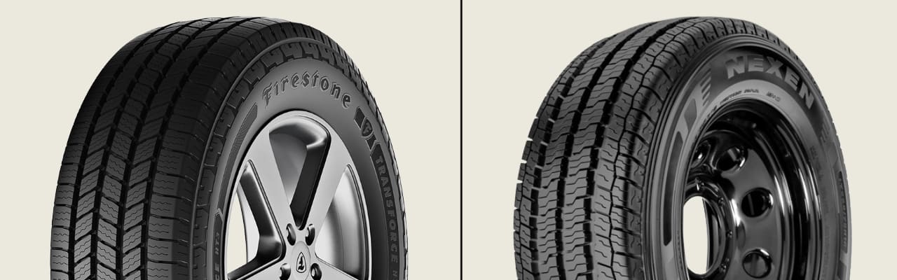 Firestone Transforce HT3 vs Nexen Roadian CT8 HL tires