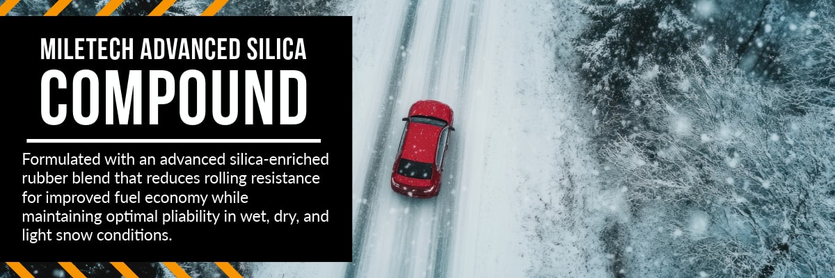 Milestar Weatherguard AS710 Sport tires Miletech Advanced Silica Compound