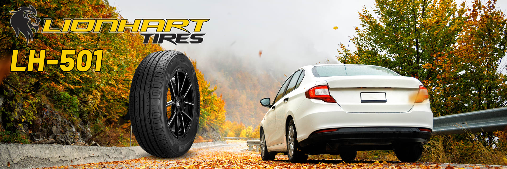 Lionhart LH‑501 tires footer