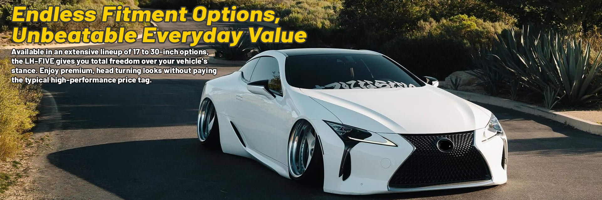 Lionhart LH-Five tires Endless Fitment Options, Unbeatable Everyday Value