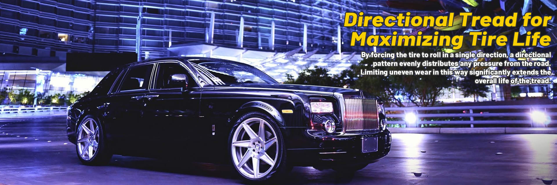 Lionhart LH-TEN tires Directional Tread for Maximizing Tire Life