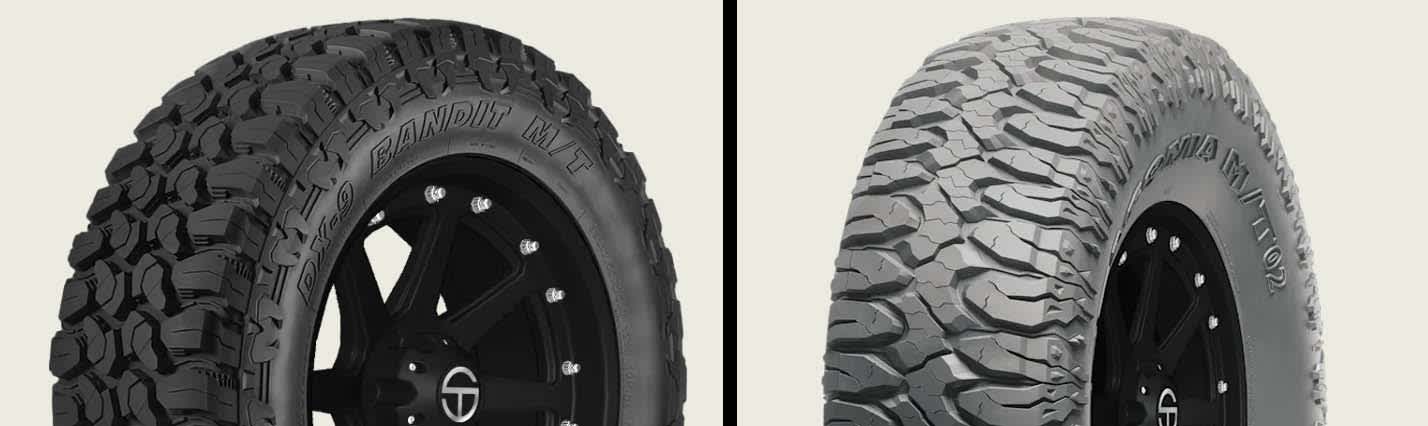 Delinte DX‑9 Bandit M/T vs Milestar Patagonia M/T‑02 tires