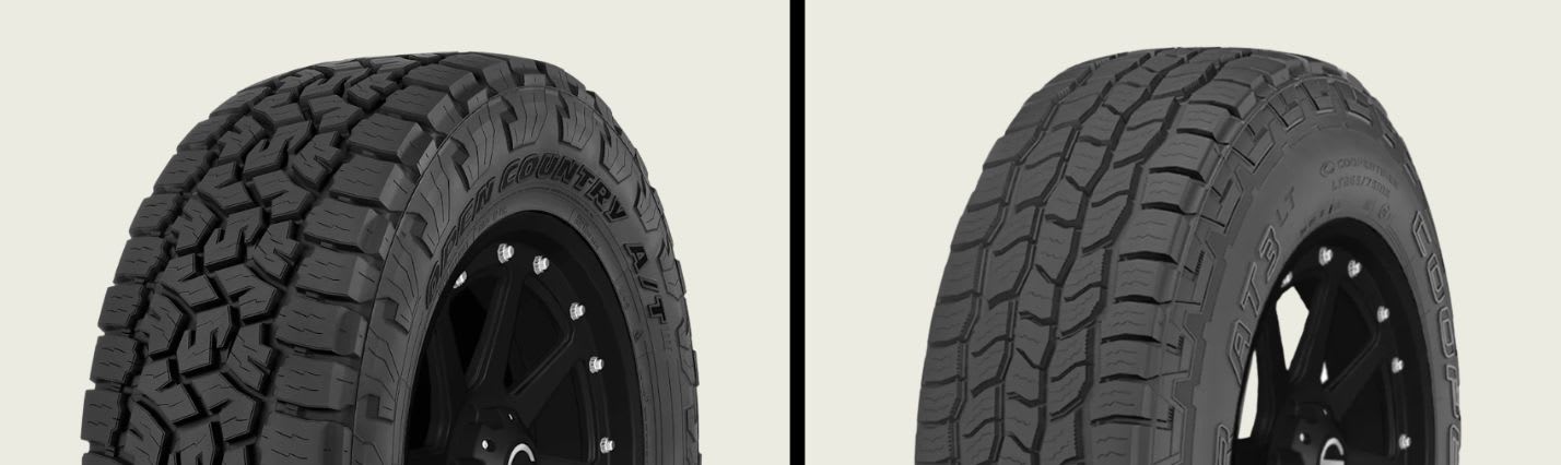 Toyo Open Country A/T III vs Cooper Discoverer AT3 LT tires