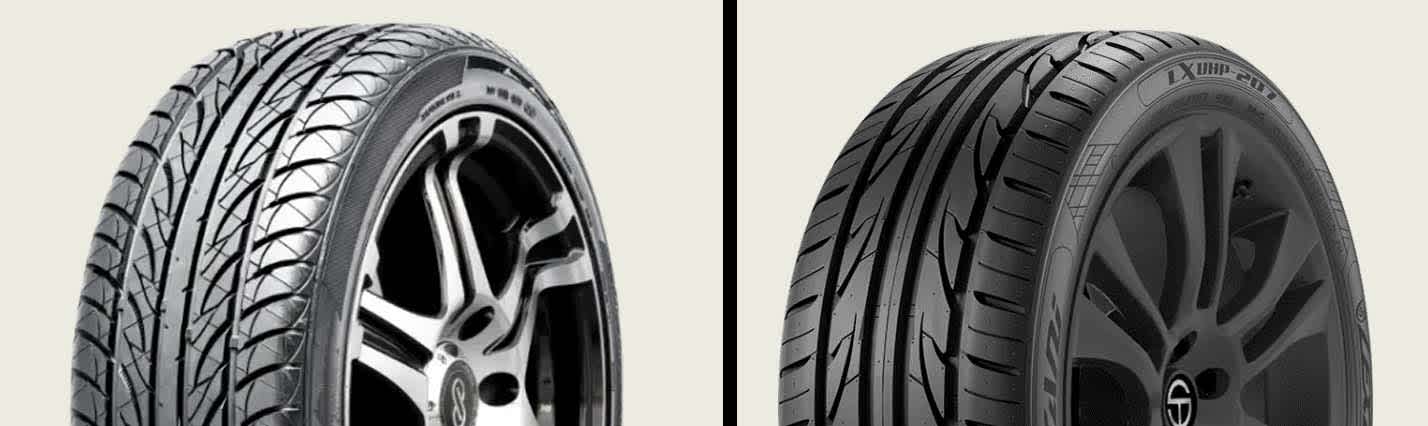 Summit Ultramax HP vs Lexani LXUHP-207 tires