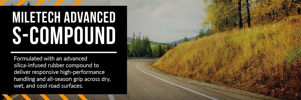 Milestar Interceptor AS810 tires Miletech Advanced S-Compound
