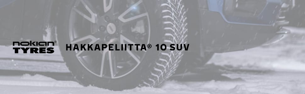 Nokian Hakkapeliitta 10 SUV tires footer