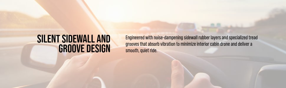 Nokian One tires Silent Sidewall and Groove Design
