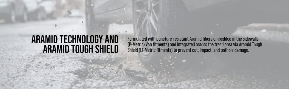Nokian One H/T tires Aramid Technology and Aramid Tough Shield