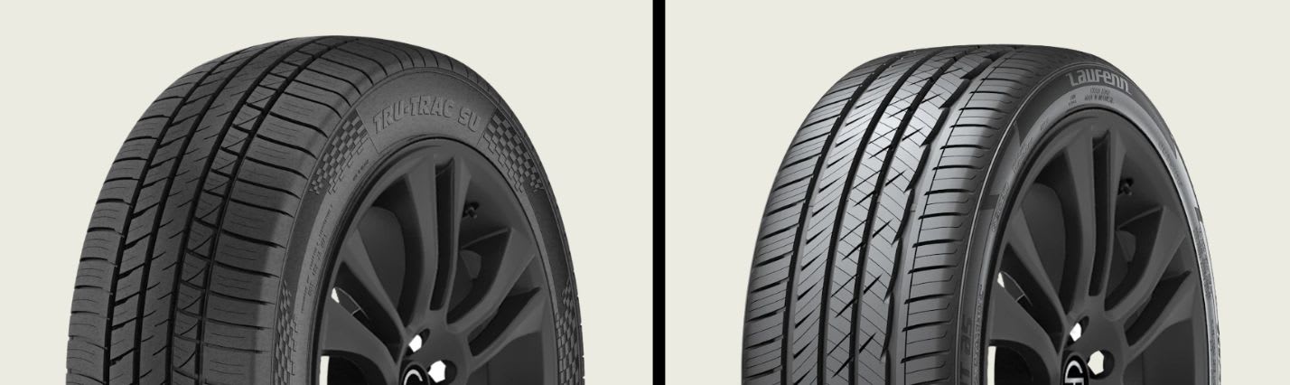 Armstrong Tru-Trac SU vs Laufenn S FIT AS (LH01) tires side-by-side