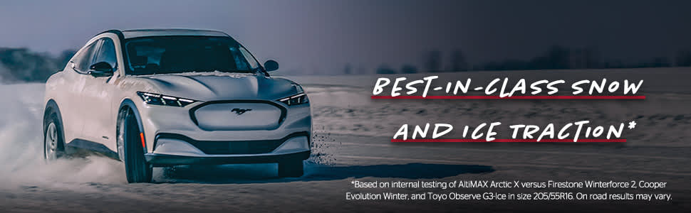 General Altimax Arctic X Best-in-class snow and ice traction