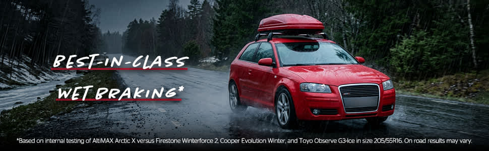 General Altimax Arctic X Best-in-class wet braking