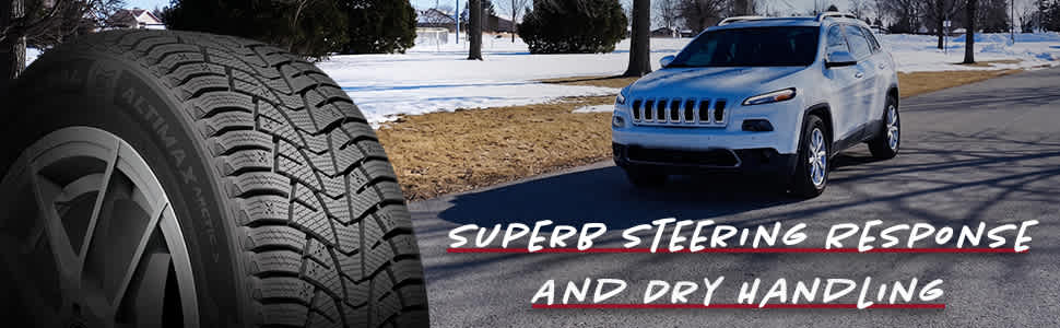 General Altimax Arctic X Superb steering response and dry handling