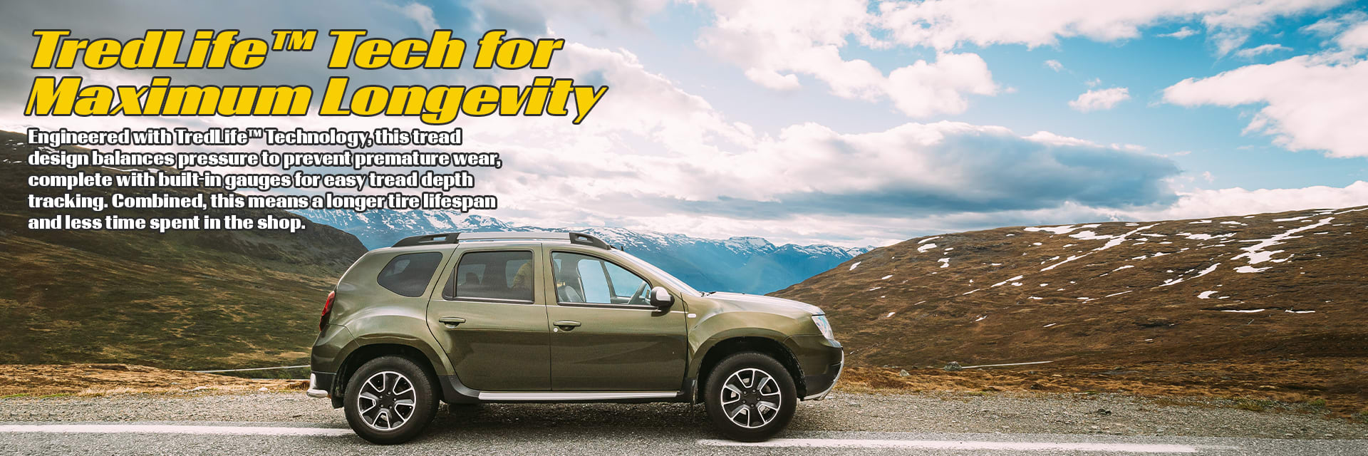 Goodyear Assurance MaxLife tires TredLife Tech for Maximum Longevity