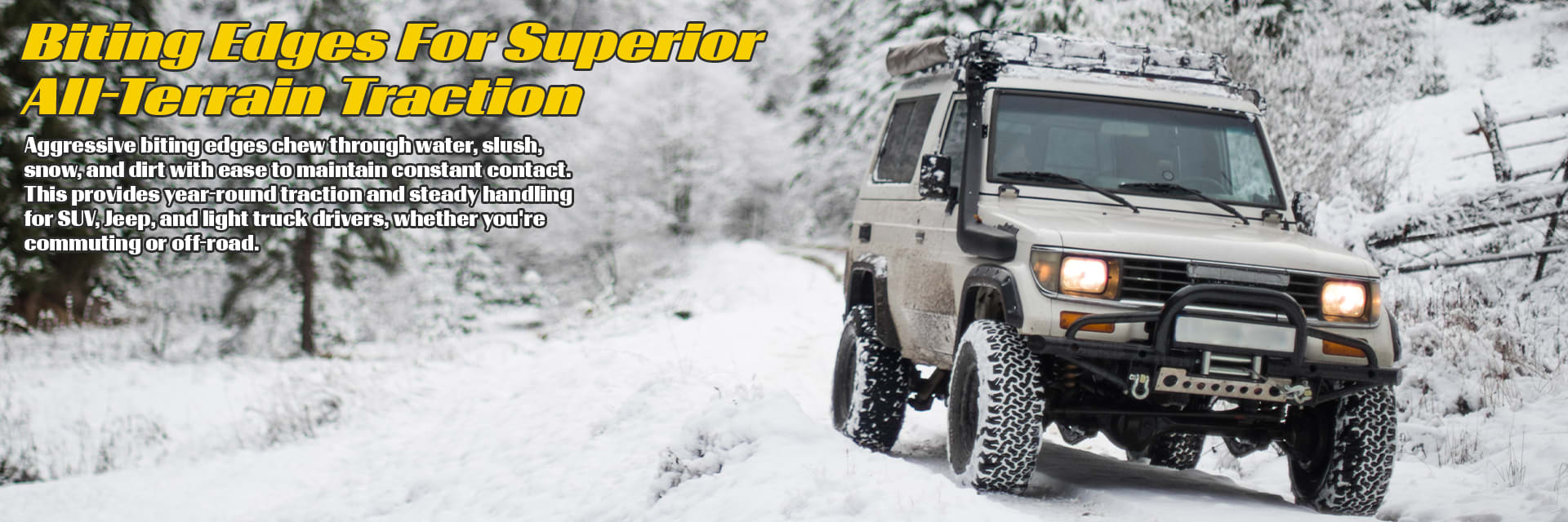 Goodyear Assurance MaxLife tires Biting Edges for Superior All-Terrain Traction