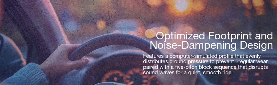Laufenn G FIT AS LH41 tires Optimized Footprint and Noise-Dampening Design