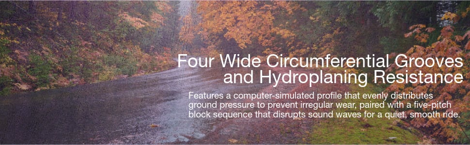 Laufenn G FIT AS LH41 tires Four Wide Circumferential Grooves and Hydroplaning Resistance