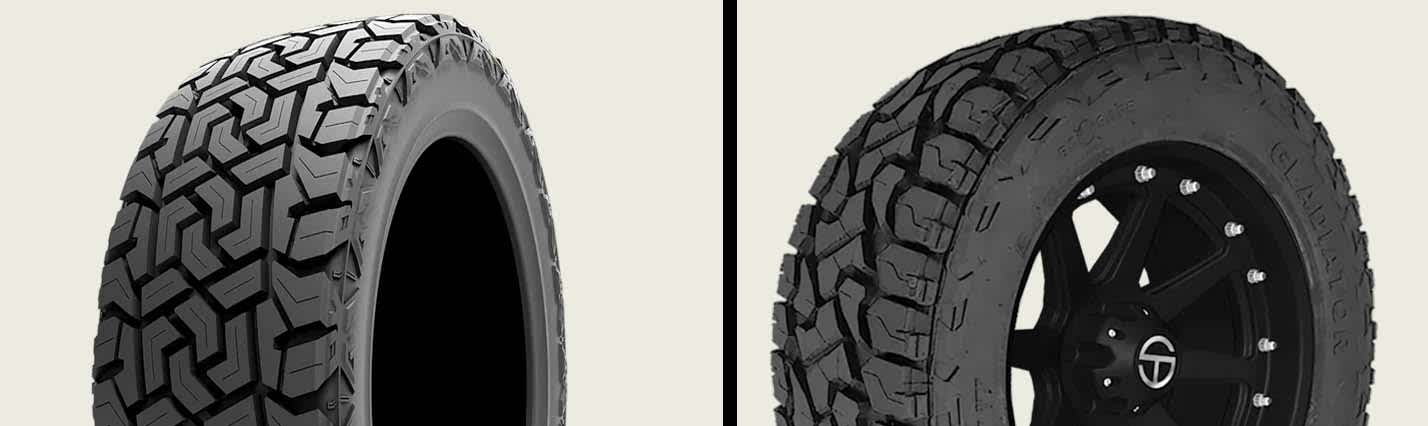 Gripmax MaxGrip X/T vs Gladiator X Comp X/T tires