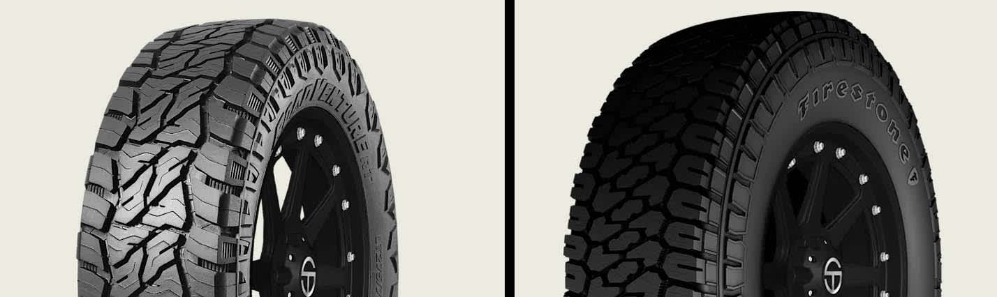 Kumho Road Venture RT51 vs Firestone Destination X/T tires