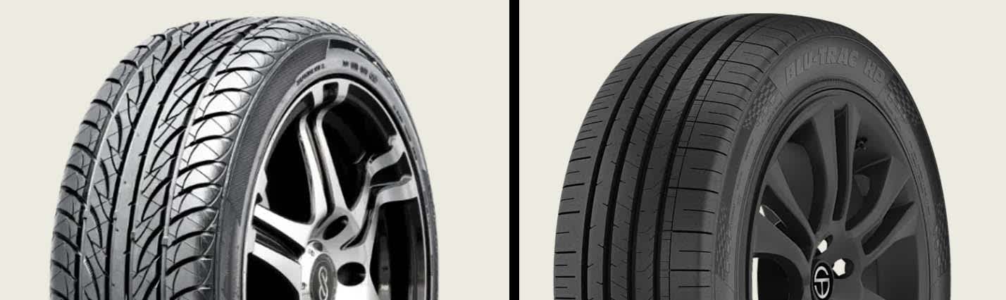 Summit Ultramax HP A/S vs Armstrong Blu-Trac HP tires