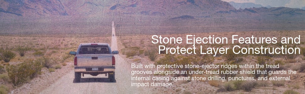 Laufenn X Fit HP LA41 tires Stone Ejection Features and Protect Layer Construction