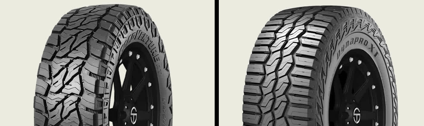 Kumho Road Venture RT51 vs Hankook Dynapro XT RC10 tires