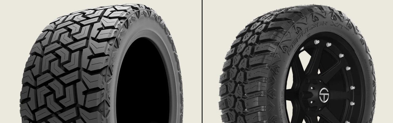 Gripmax MaxGrip X/T vs RBP Repulsor X/T RX tires