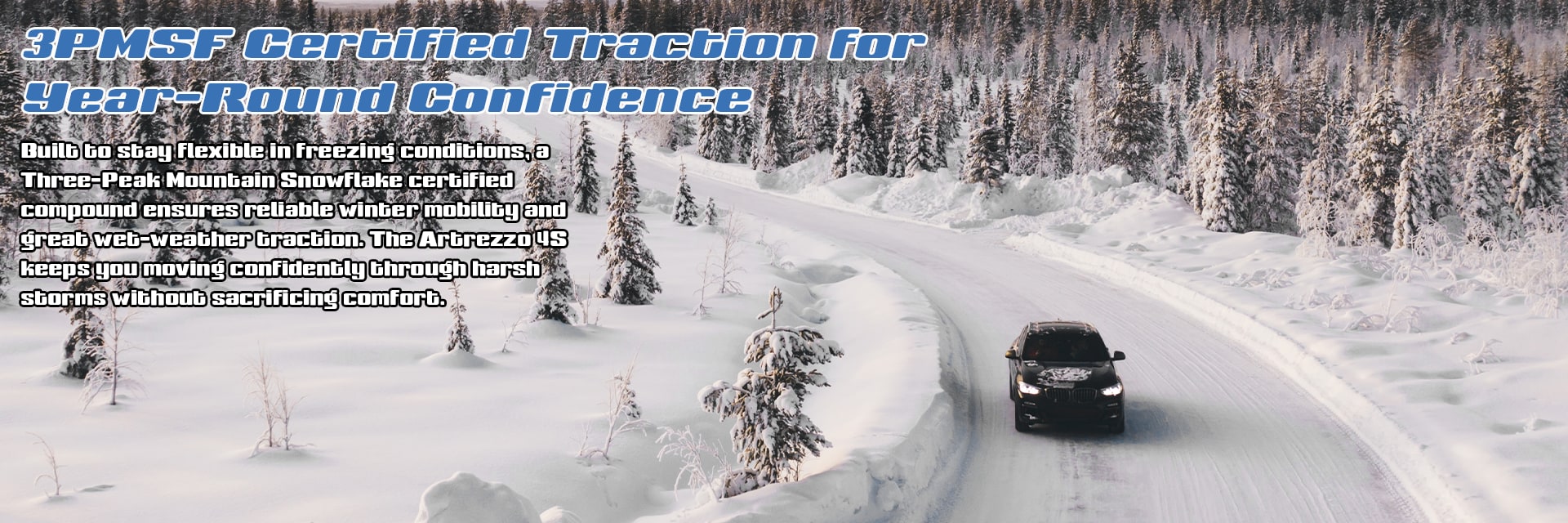 Sailun Atrezzo 4S tires 3PMSF Certified Traction for Year-Round Confidence
