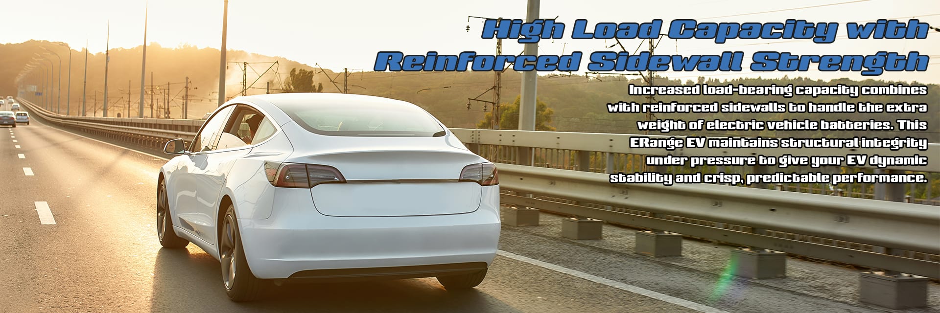 Sailun eRange EV tires High Load Capacity with Reinforced Sidewall Strength