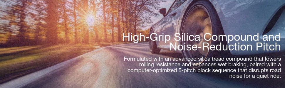 Laufenn S FIT AS LH01 tires High-grip silica compound and noise-reduction pitch