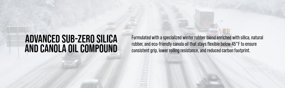 Nokian Nordman North 9 tires Advanced Sub-zero silica and canola oil compound