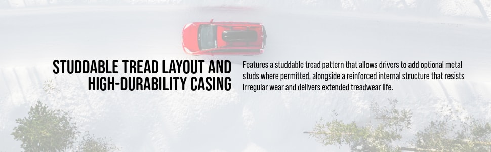 Nokian Nordman North 9 tires Studdable tread layout and high-durability casing
