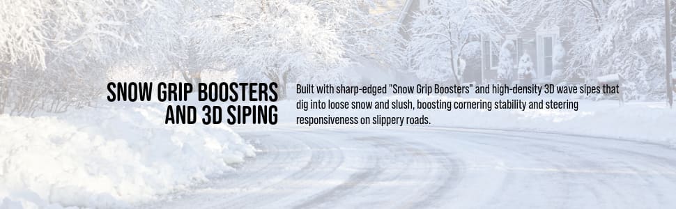 Nokian Nordman North 9 Studded tires Snow Grip Boosters and 3D Siping