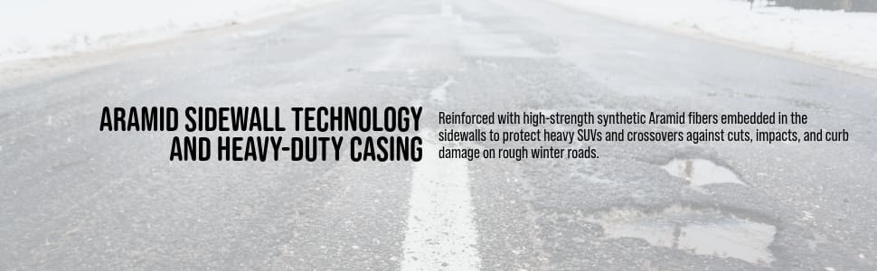 Nokian Nordman North 9 SUV tires Aramid sidewall technology and heavy-duty casing