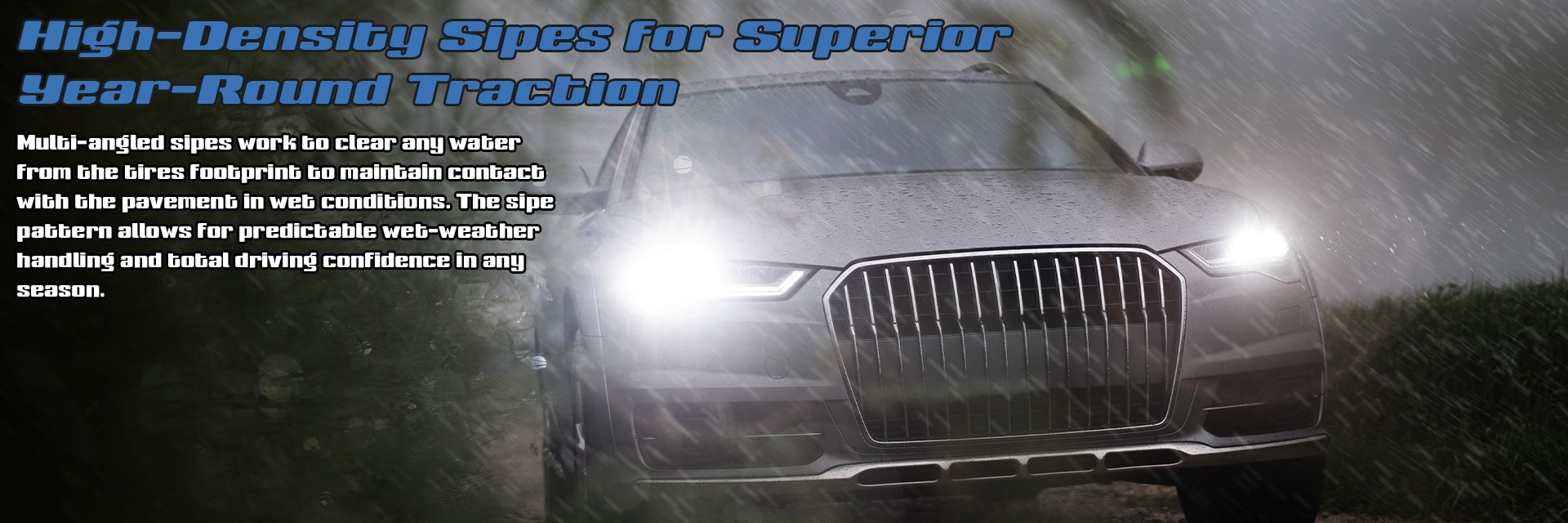 Sailun Atrezzo Tcon tires High-Density Sipes for Superior Year-Round Traction