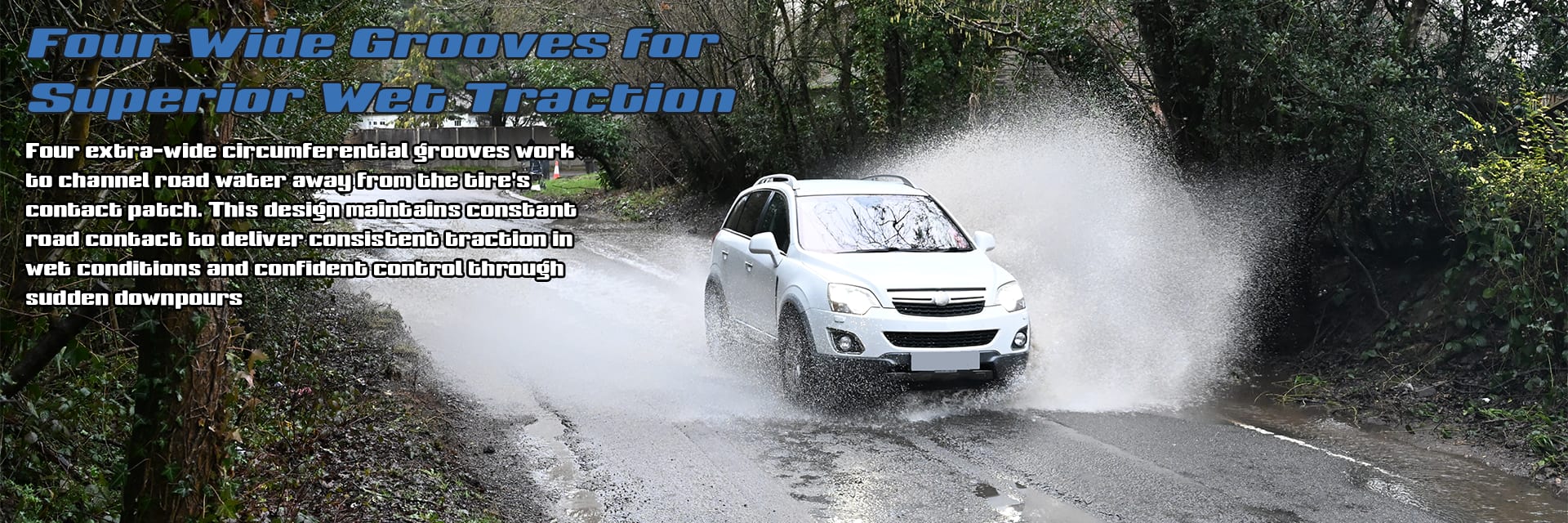 Sailun Terramax HLT-C tires Four Wide Grooves for Superior Wet Traction