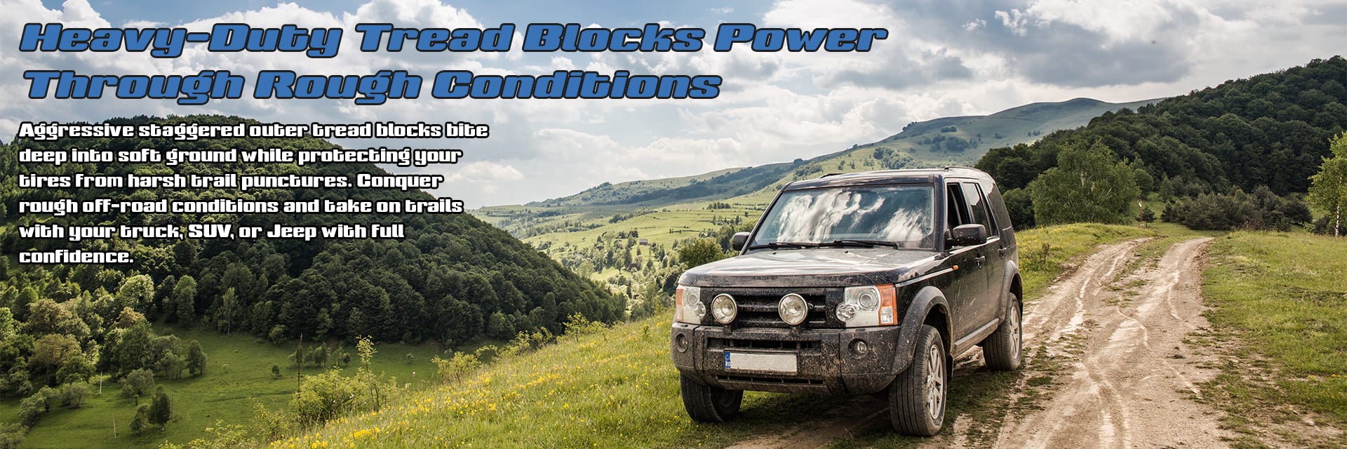 Sailun Terramax R/T tires Heavy-Duty Tread Blocks Power Through Rough Conditions