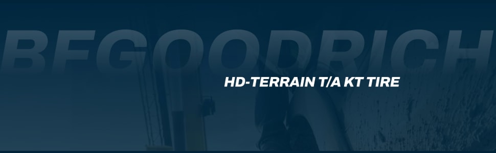 BFGoodrich HD‑Terrain T/A KT tires