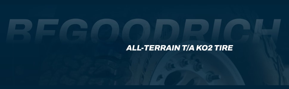 BFGoodrich All‑Terrain T/A KO2 tires