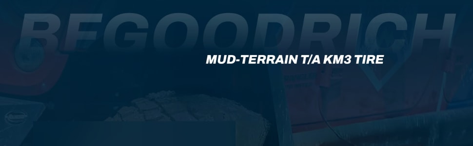 BFGoodrich Mud-Terrain T/A KM3 tires