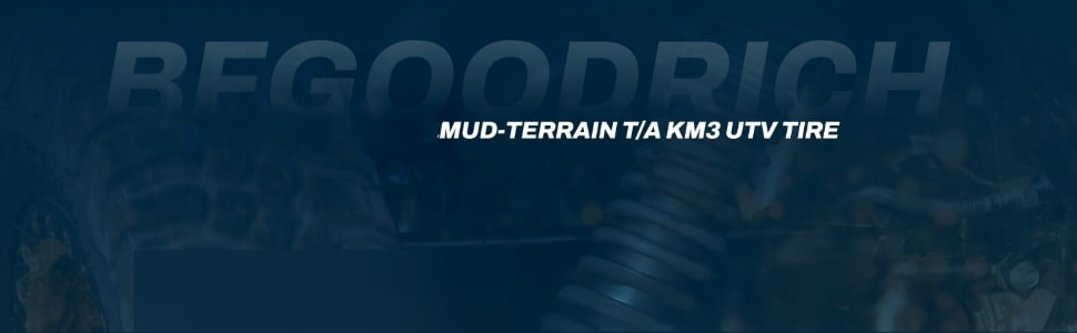 BFGoodrich Mud-Terrain T/A KM3 UTV tires