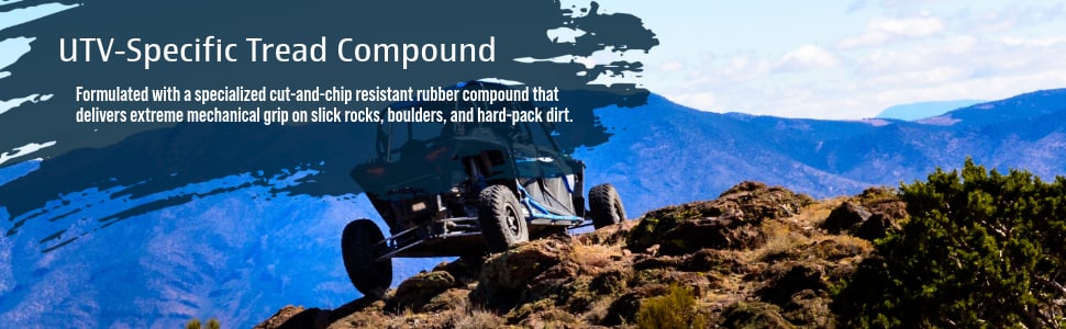 BFGoodrich Mud-Terrain T/A KM3 UTV tires UTV-Specific tread compound