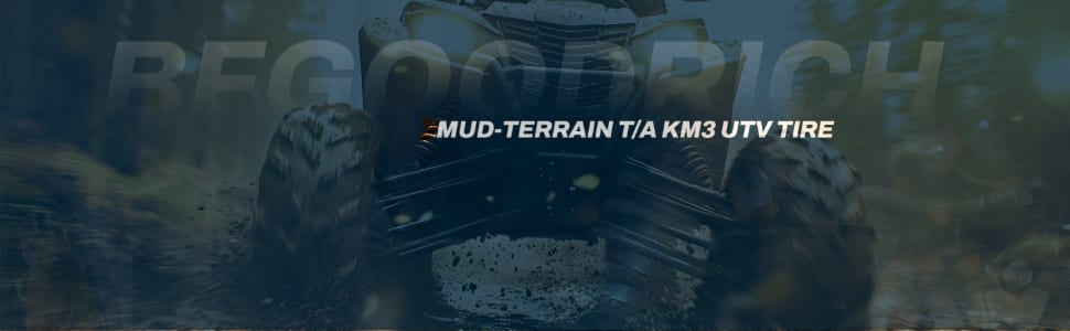 BFGoodrich Mud-Terrain T/A KM3 UTV tires footer