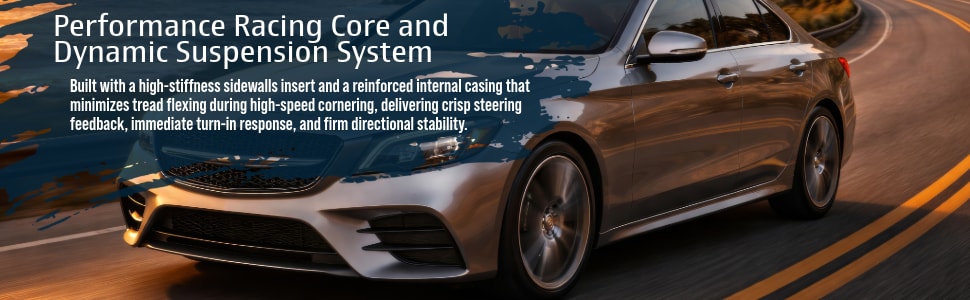BFGoodrich g-Force Comp-2 A/S+ tires Performance Racing Core and Dynamic Suspension System