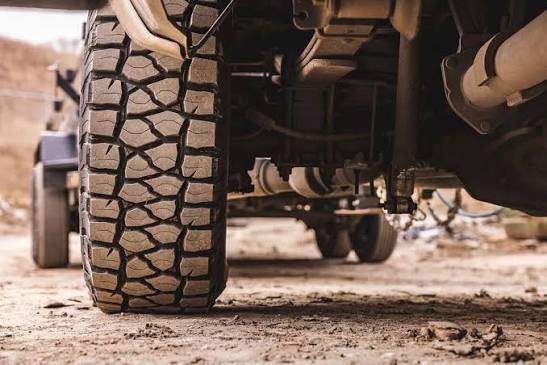 BFGoodrich HD-Terrain T/A KT tires at a worksite