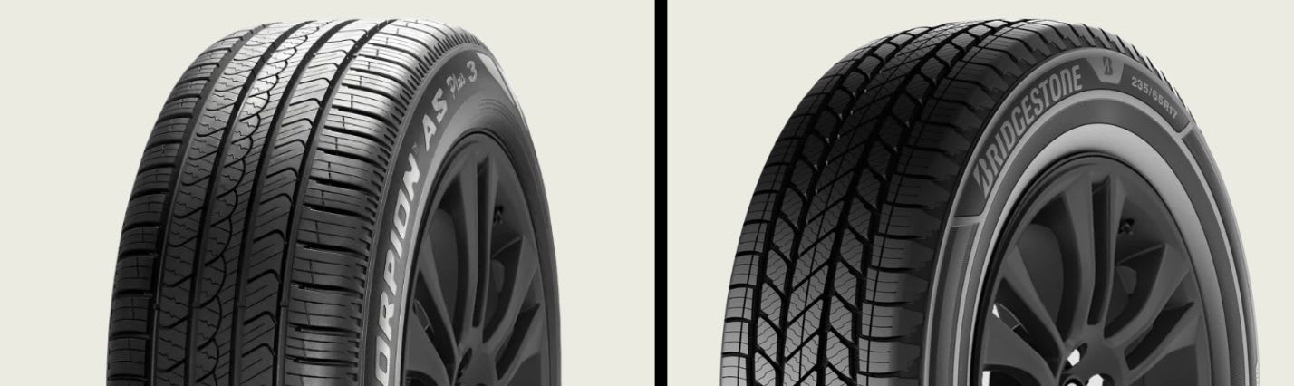 Pirelli Scorpion All Season Plus 3 vs Bridgestone Alenza AS Ultra tires