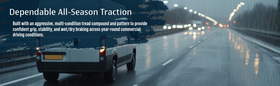 BFGoodrich HD Pro T/A tires Dependable All-Season Traction